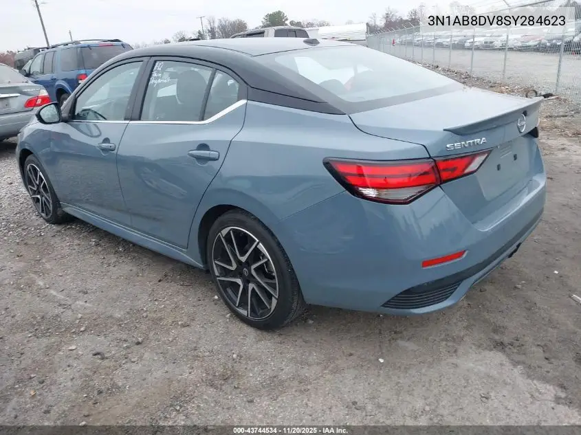 3N1AB8DV8SY284623 2025 Nissan Sentra Sr