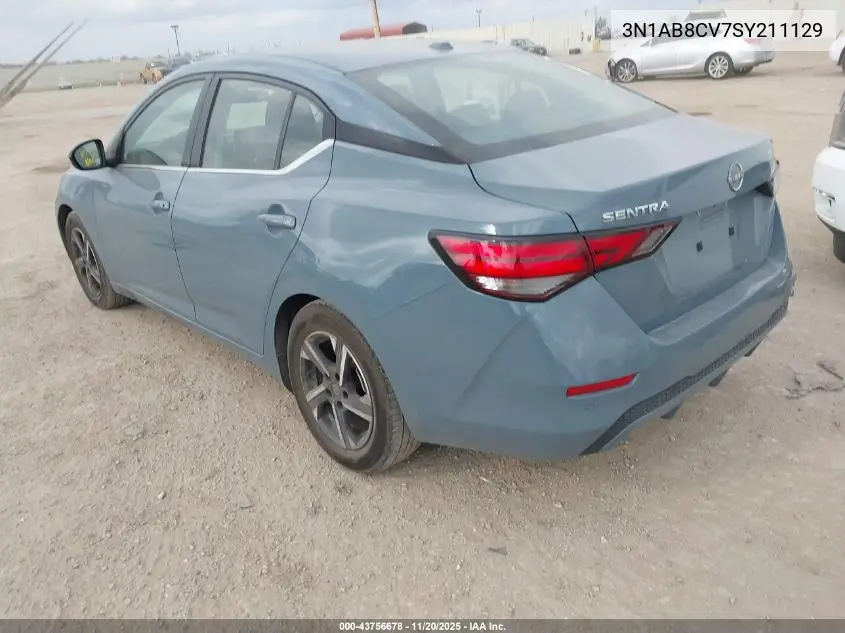 3N1AB8CV7SY211129 2025 Nissan Sentra Sv