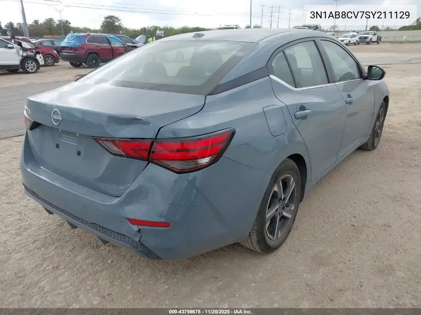 3N1AB8CV7SY211129 2025 Nissan Sentra Sv
