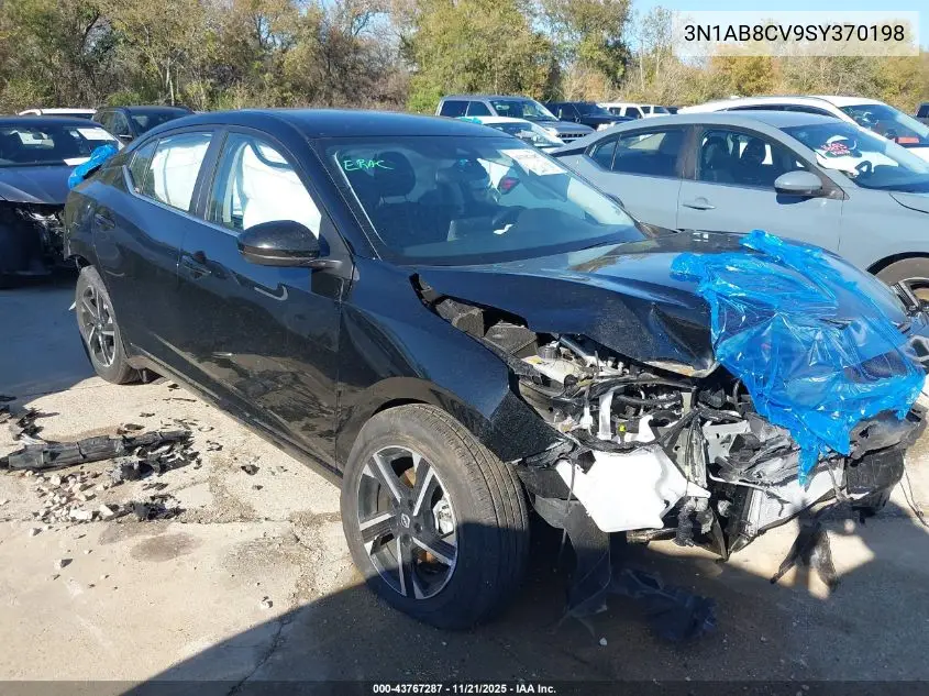 3N1AB8CV9SY370198 2025 Nissan Sentra Sv
