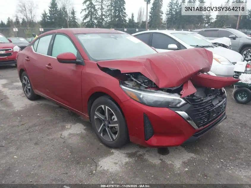 3N1AB8CV3SY364218 2025 Nissan Sentra Sv