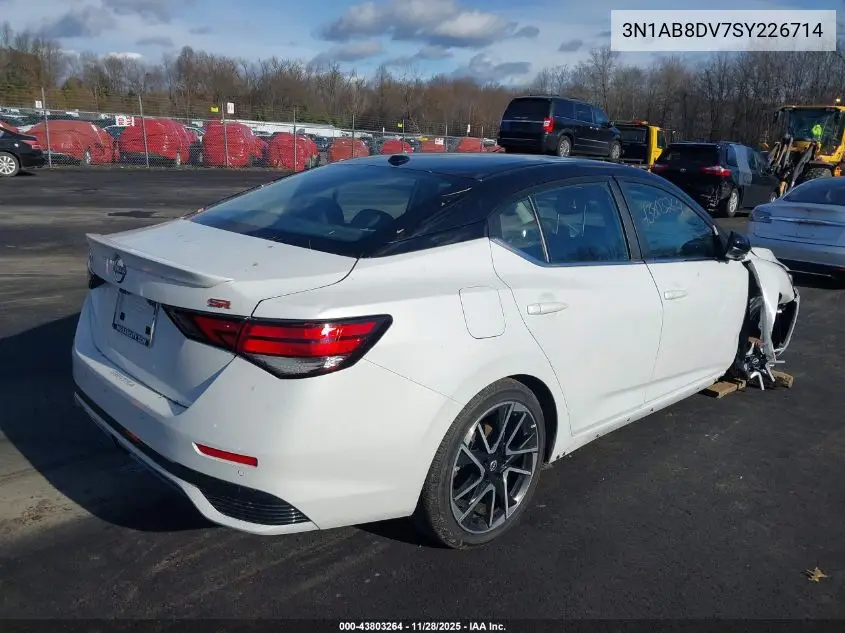 3N1AB8DV7SY226714 2025 Nissan Sentra Sr