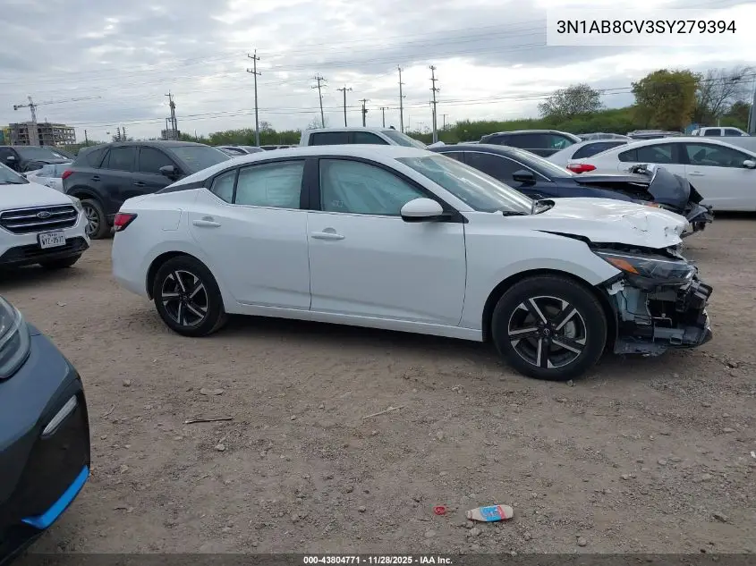 3N1AB8CV3SY279394 2025 Nissan Sentra Sv