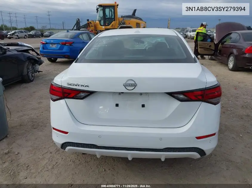 3N1AB8CV3SY279394 2025 Nissan Sentra Sv