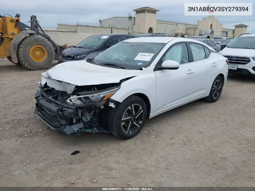 3N1AB8CV3SY279394 2025 Nissan Sentra Sv