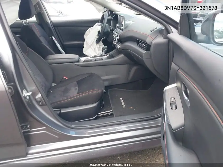 3N1AB8DV7SY321578 2025 Nissan Sentra Sr