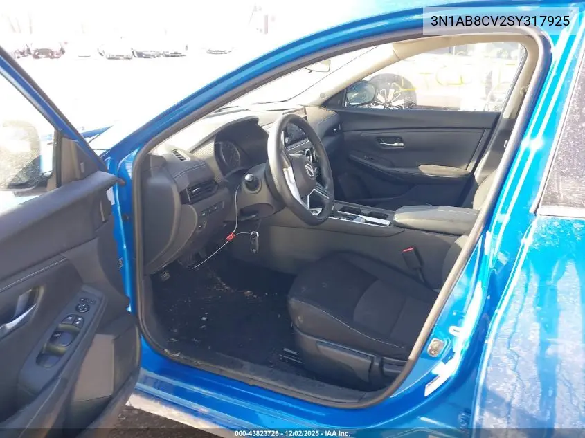 3N1AB8CV2SY317925 2025 Nissan Sentra Sv