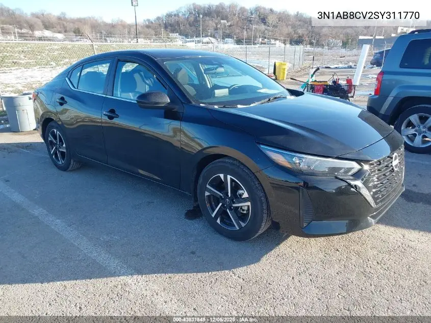 3N1AB8CV2SY311770 2025 Nissan Sentra Sv