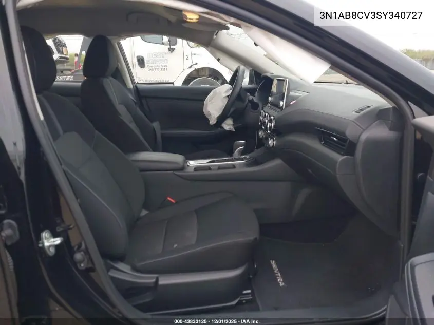 3N1AB8CV3SY340727 2025 Nissan Sentra Sv