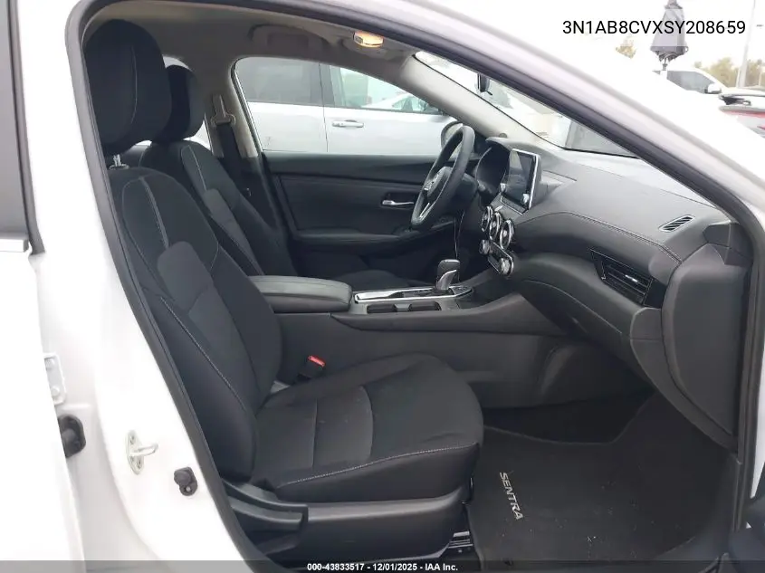3N1AB8CVXSY208659 2025 Nissan Sentra Sv