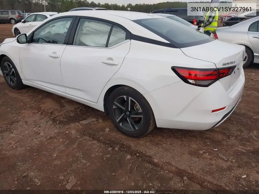 3N1AB8CV1SY327961 2025 Nissan Sentra Sv