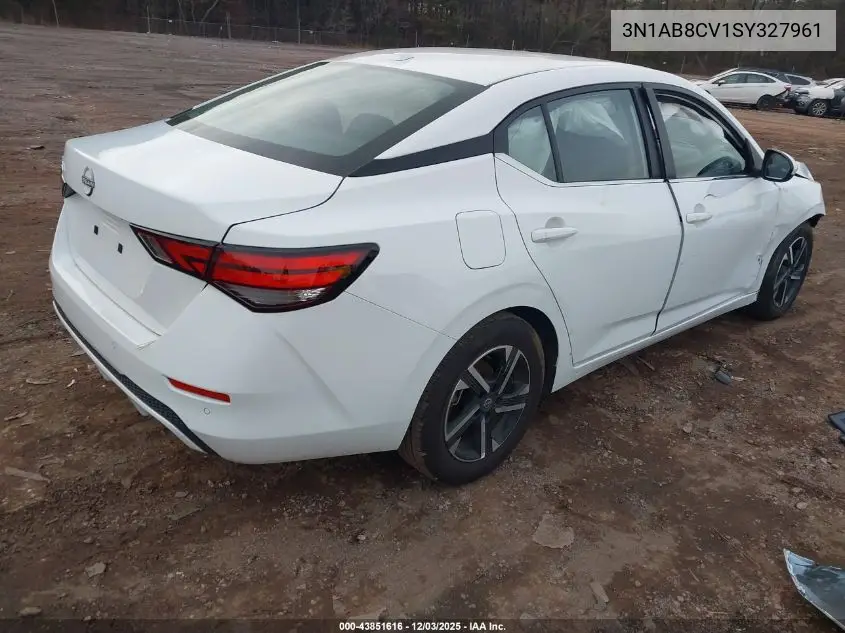 3N1AB8CV1SY327961 2025 Nissan Sentra Sv