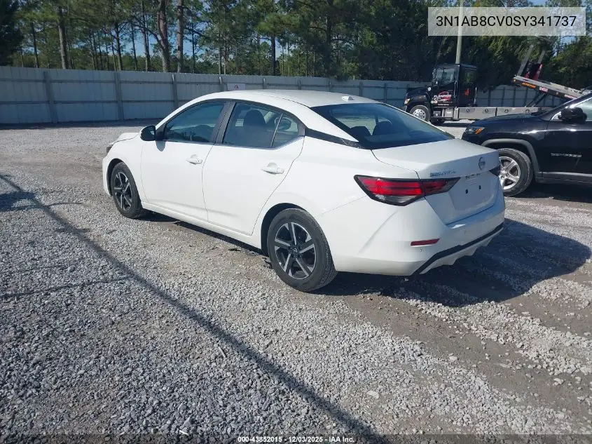 3N1AB8CV0SY341737 2025 Nissan Sentra Sv