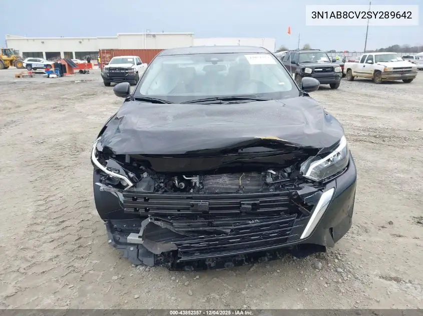 3N1AB8CV2SY289642 2025 Nissan Sentra Sv
