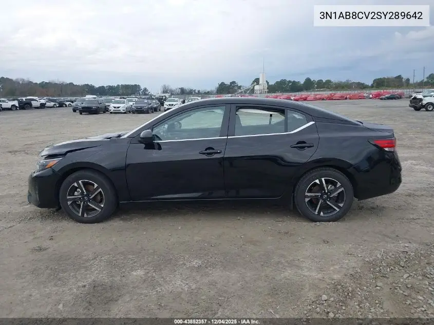 3N1AB8CV2SY289642 2025 Nissan Sentra Sv