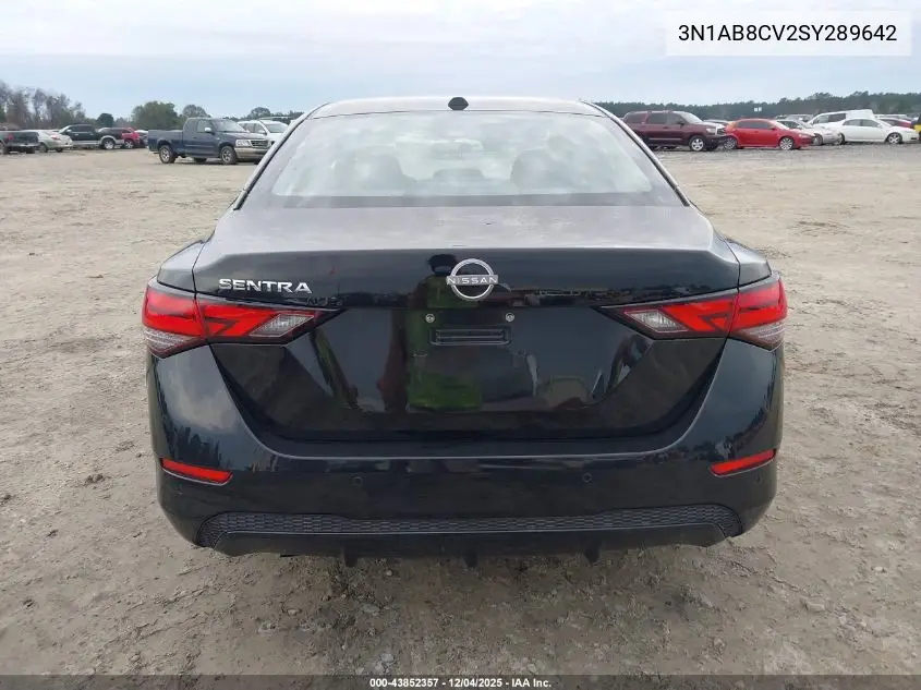 3N1AB8CV2SY289642 2025 Nissan Sentra Sv