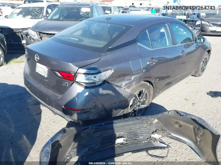 3N1AB8CV4SY264743 2025 Nissan Sentra Sv