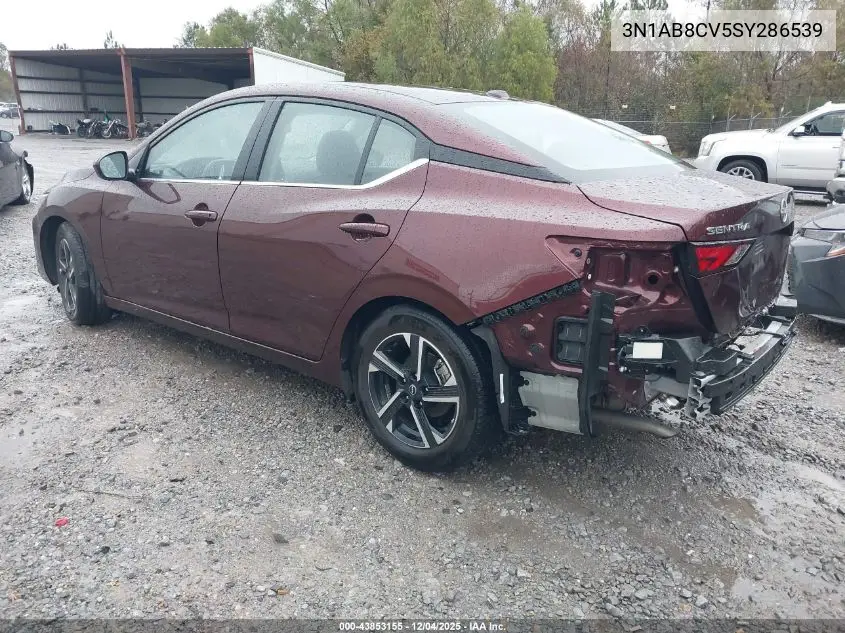 3N1AB8CV5SY286539 2025 Nissan Sentra Sv