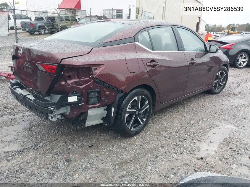 3N1AB8CV5SY286539 2025 Nissan Sentra Sv