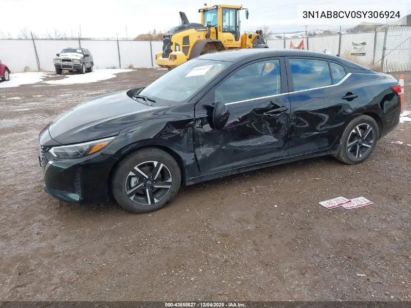 3N1AB8CV0SY306924 2025 Nissan Sentra Sv