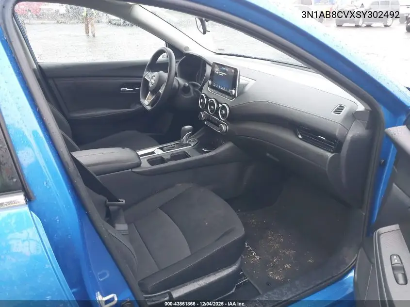 3N1AB8CVXSY302492 2025 Nissan Sentra Sv