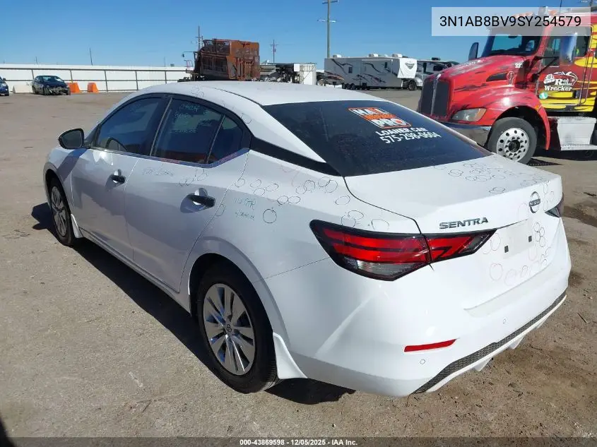 3N1AB8BV9SY254579 2025 Nissan Sentra S