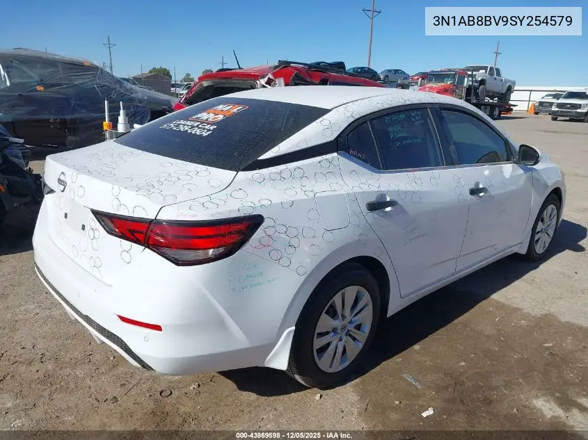 3N1AB8BV9SY254579 2025 Nissan Sentra S