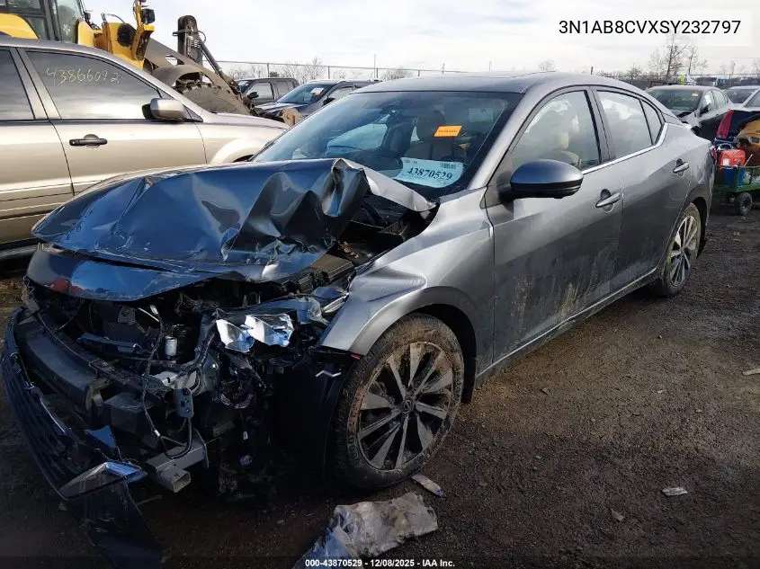 3N1AB8CVXSY232797 2025 Nissan Sentra Sv