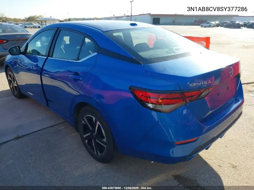 3N1AB8CV8SY377286 2025 Nissan Sentra Sv