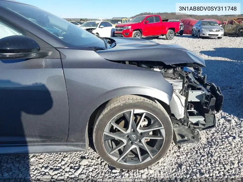 3N1AB8DV0SY311748 2025 Nissan Sentra Sr