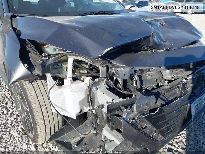 3N1AB8DV0SY311748 2025 Nissan Sentra Sr