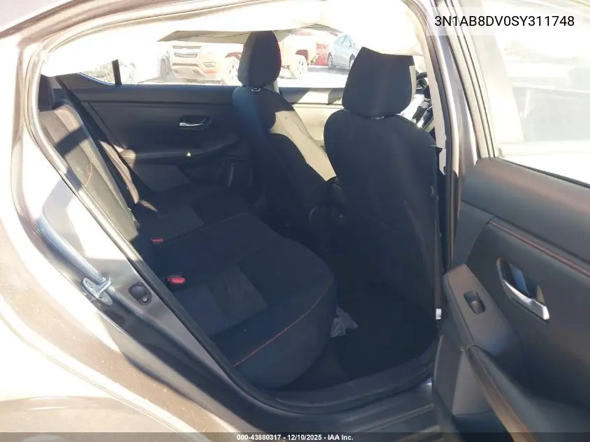 3N1AB8DV0SY311748 2025 Nissan Sentra Sr