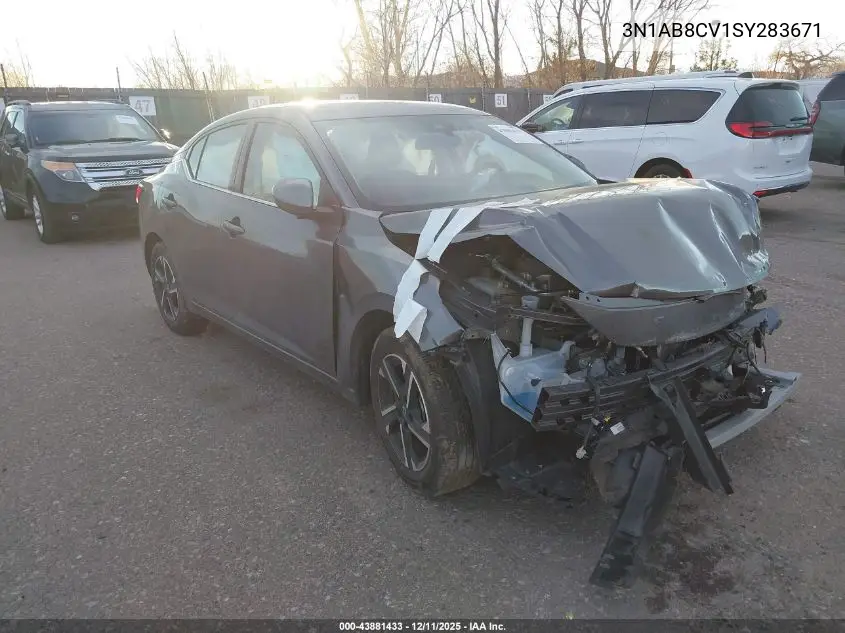 3N1AB8CV1SY283671 2025 Nissan Sentra Sv