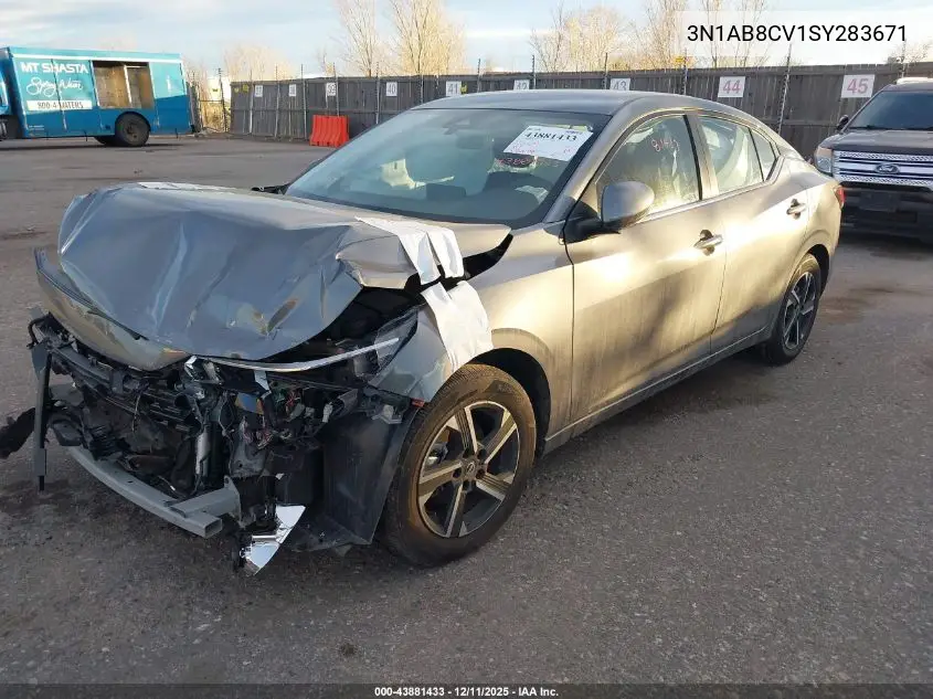 3N1AB8CV1SY283671 2025 Nissan Sentra Sv