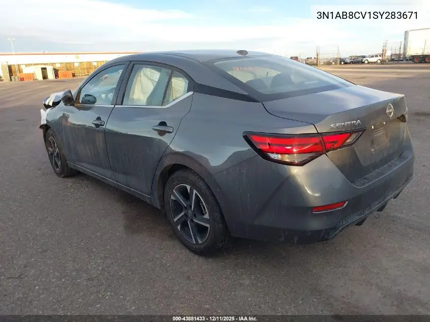3N1AB8CV1SY283671 2025 Nissan Sentra Sv