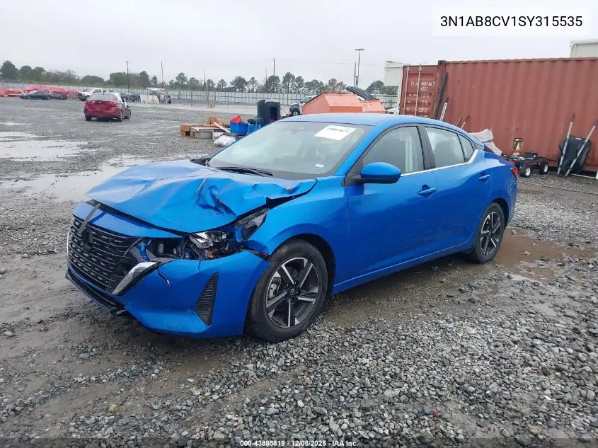 3N1AB8CV1SY315535 2025 Nissan Sentra Sv