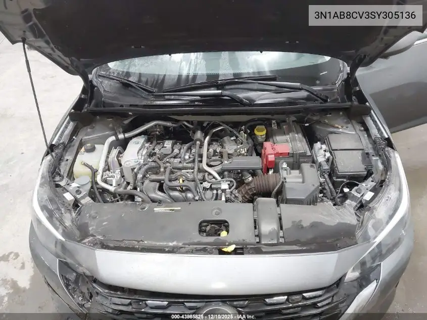 3N1AB8CV3SY305136 2025 Nissan Sentra Sv