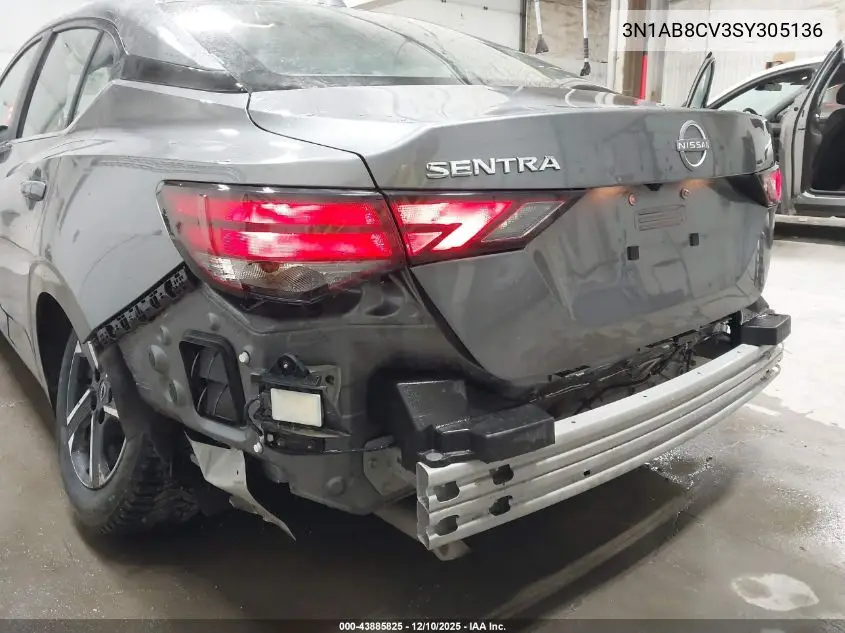 3N1AB8CV3SY305136 2025 Nissan Sentra Sv