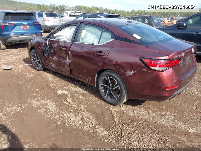 3N1AB8CV8SY346054 2025 Nissan Sentra Sv