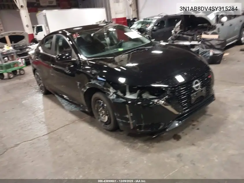 3N1AB8DV4SY315284 2025 Nissan Sentra Sr