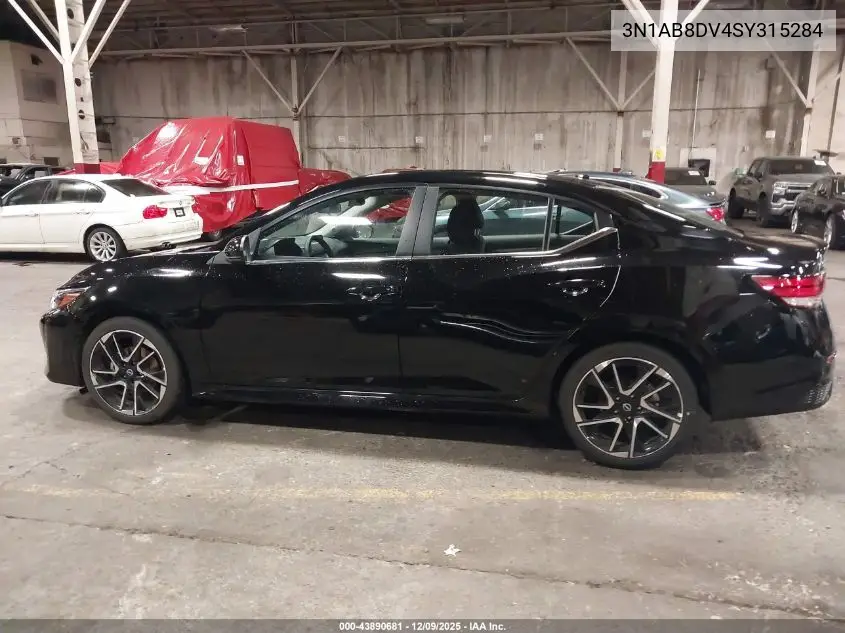 3N1AB8DV4SY315284 2025 Nissan Sentra Sr