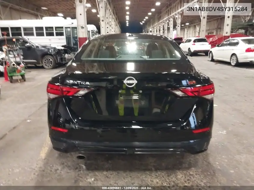 3N1AB8DV4SY315284 2025 Nissan Sentra Sr