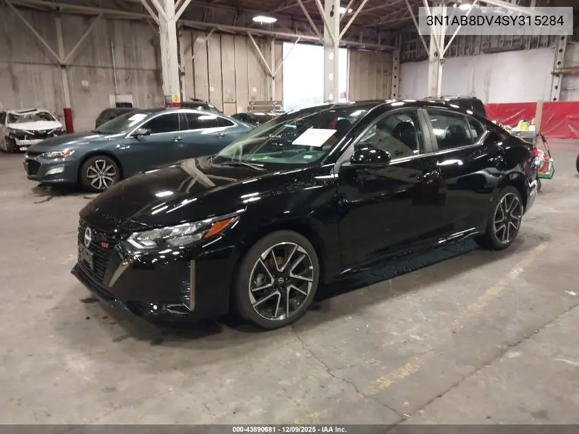 3N1AB8DV4SY315284 2025 Nissan Sentra Sr