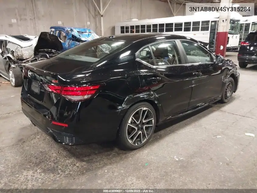 3N1AB8DV4SY315284 2025 Nissan Sentra Sr