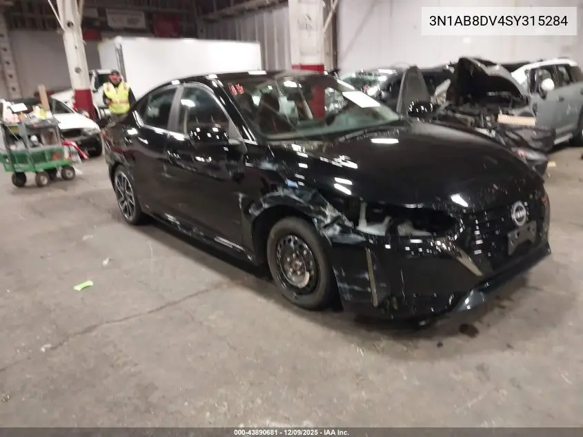 3N1AB8DV4SY315284 2025 Nissan Sentra Sr