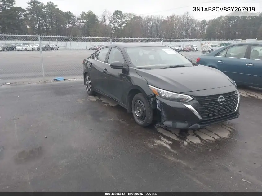 3N1AB8CV8SY267919 2025 Nissan Sentra Sv