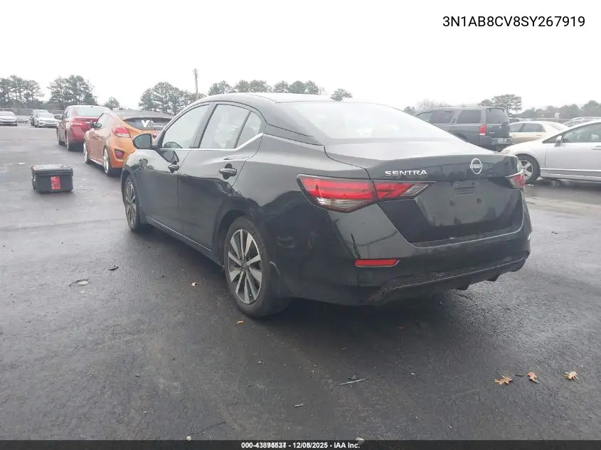 3N1AB8CV8SY267919 2025 Nissan Sentra Sv