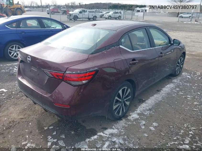3N1AB8CV4SY380797 2025 Nissan Sentra Sv