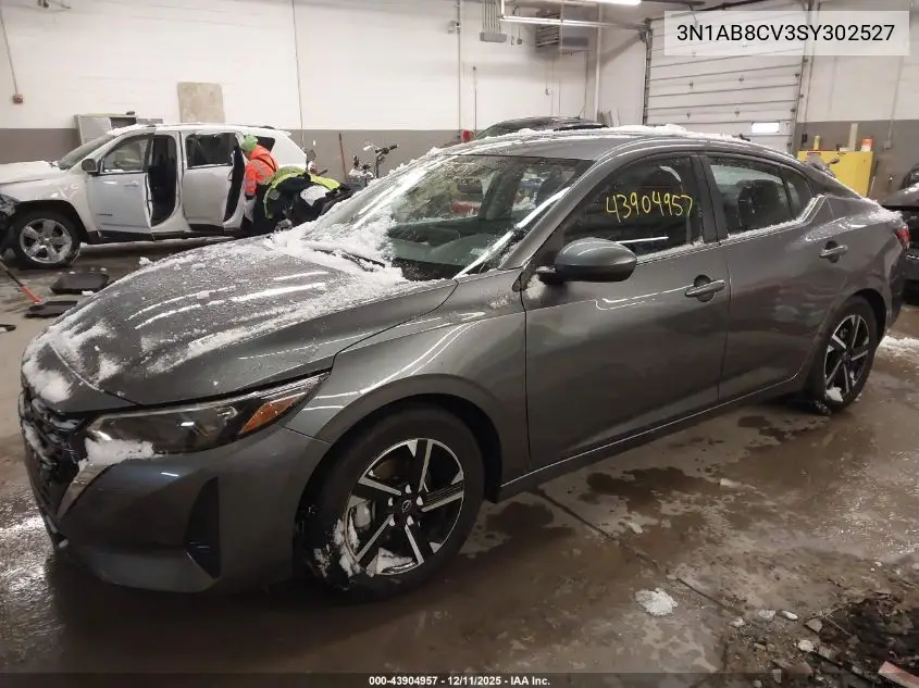 3N1AB8CV3SY302527 2025 Nissan Sentra Sv