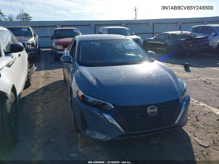 3N1AB8CV8SY248500 2025 Nissan Sentra Sv